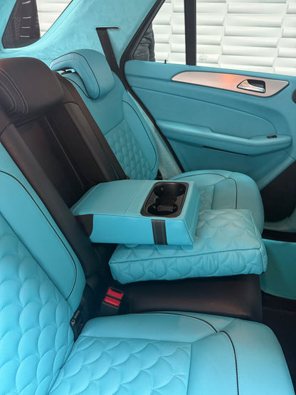 Mercedes ML full baby blue interior - Apollo Elite Package (Full Interior Transformation)