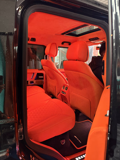 G63 Full Mandarin Orange Interior - Apollo Elite Package (Full Interior Transformation)