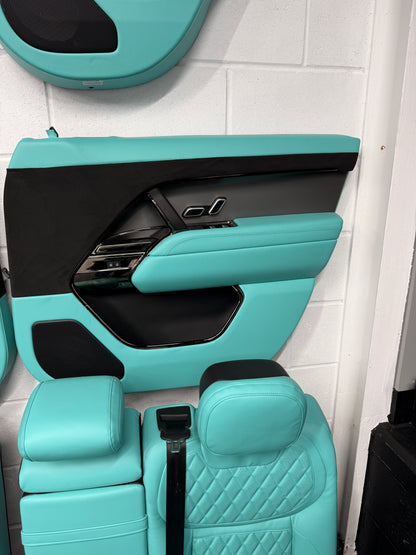 Range Rover Autobiography Tiffany Blue Interior - Range Rover Autobiography Tiffany blue interior - Executive Package (Seats, Doors, Lower Dash)