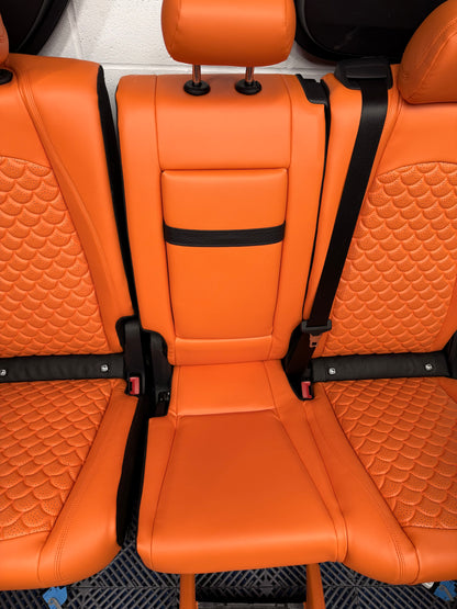 Mercedes-Benz GLE 63 Orange interior - Executive Package (Seats, Doors, Lower Dash)