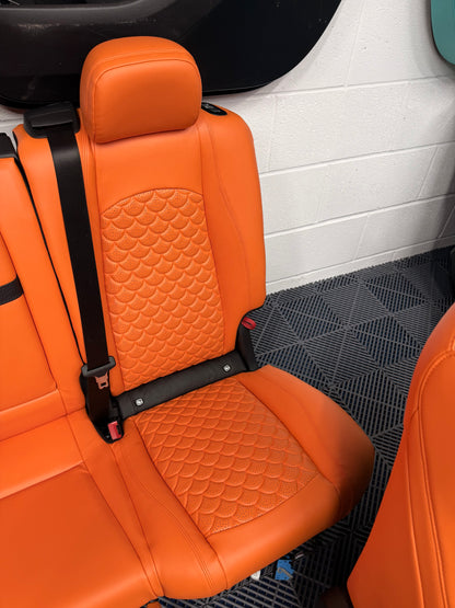 Mercedes-Benz GLE 63 Orange interior - Executive Package (Seats, Doors, Lower Dash)