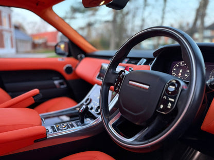 Range Rover Sport Orange Interior - Apollo Elite Package (Full Interior Transformation)
